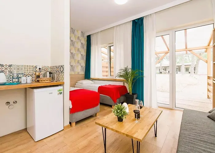 Tatil parkı 3 Wiosla Brzozowa Zatoka *